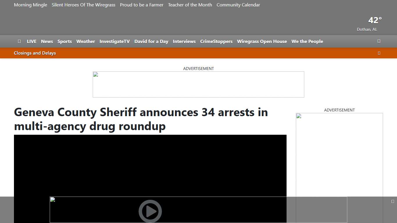 Geneva County Sheriff announces 34 arrests in multi-agency drug roundup